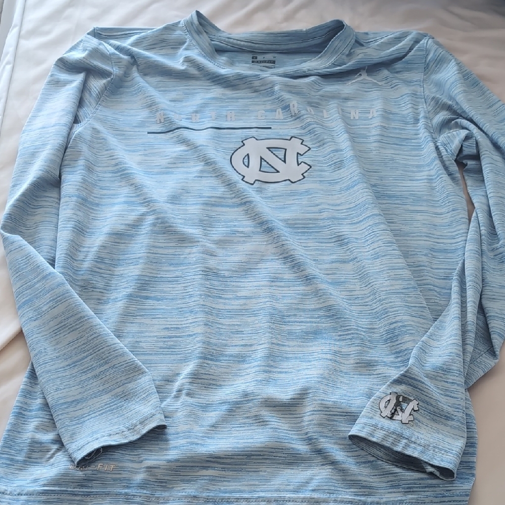 Nike Light Blue Long Sleeve Shirt